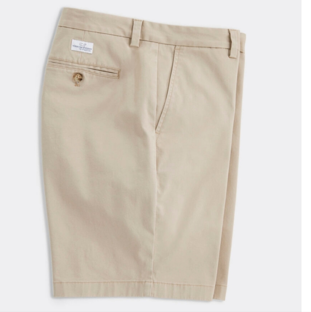 NWT Vineyard Vines 9" Stretch Breaker Short in Khaki Size 28 - Picture 12 of 12